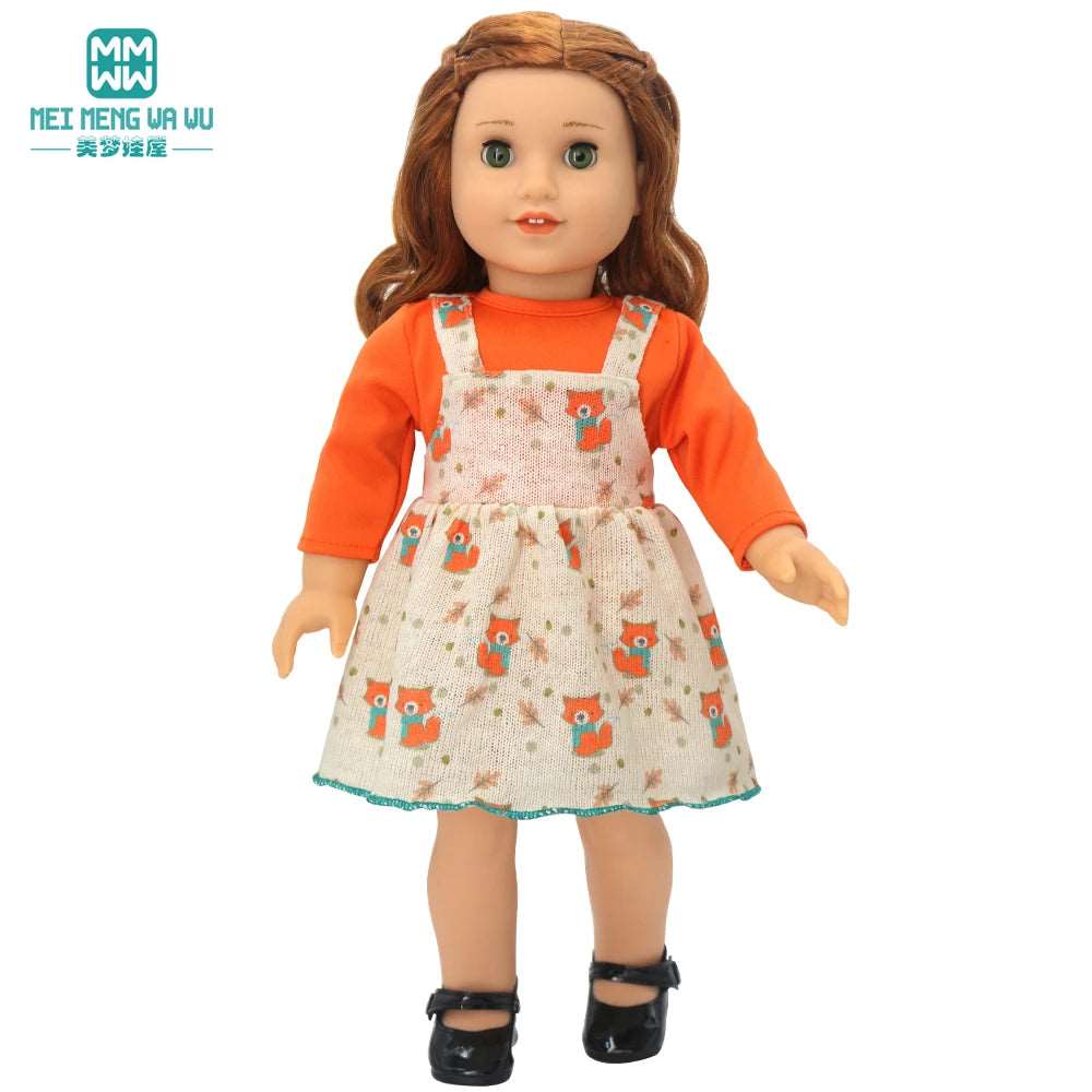 Stylish  Gauze Dress for 45cm American Toy Doll - ToylandEU