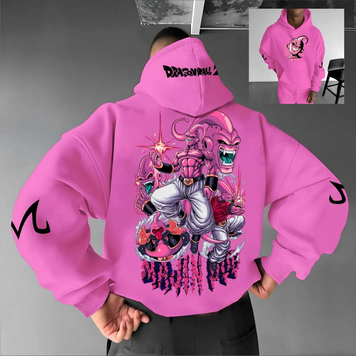 Dragon Ball Hoodie | 100 Cotton | Oversized Fit | Unisex Adult Youth