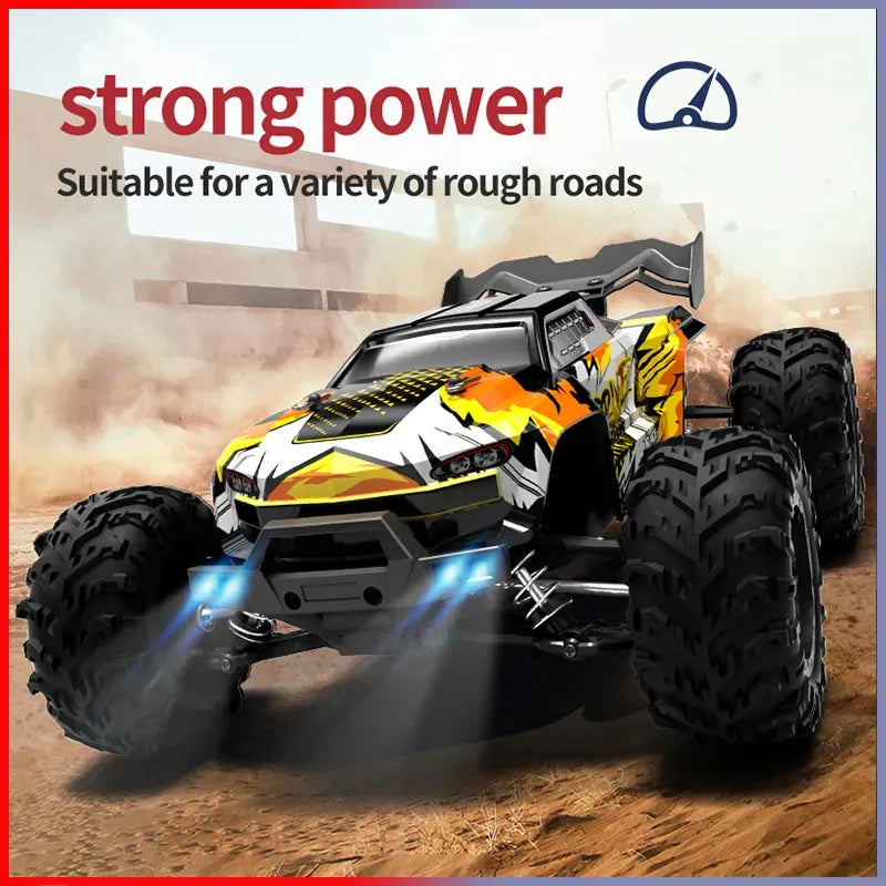 Rc Car Off Road 4x4 High Speed 75KM/H Remote Control Car With LED - ToylandEU