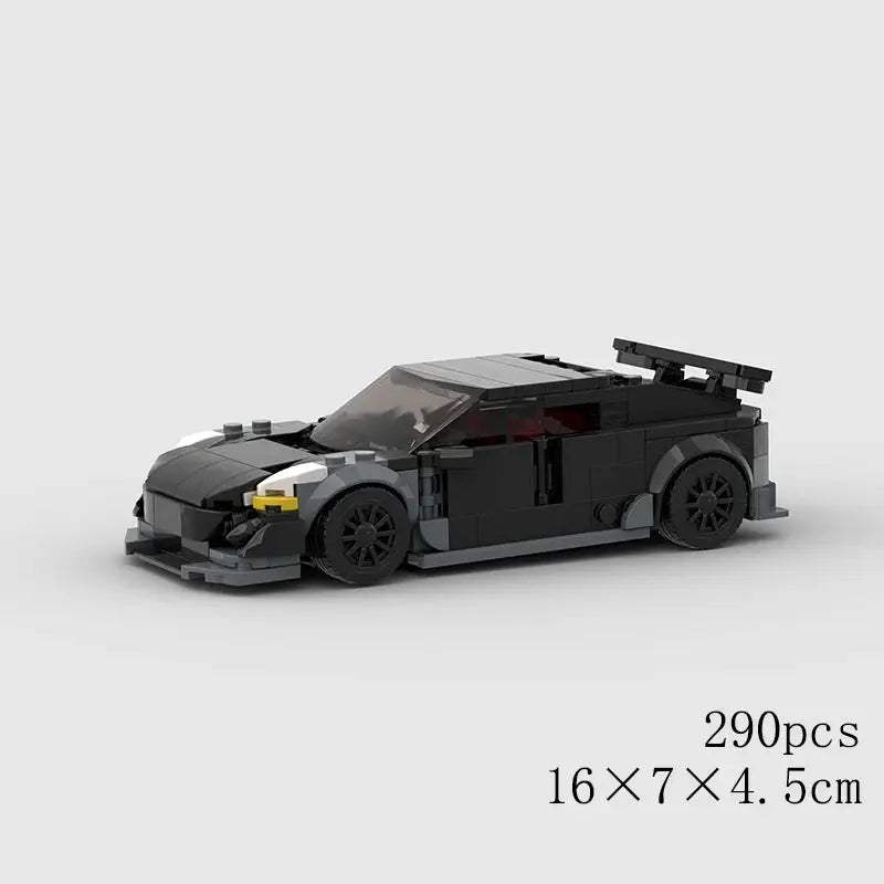 Classical Car Speed MOC SUV Racing Police Model Building Bricks Roadster Vehicle City Super Race Blocks Technical Christmas gift - ToylandEU