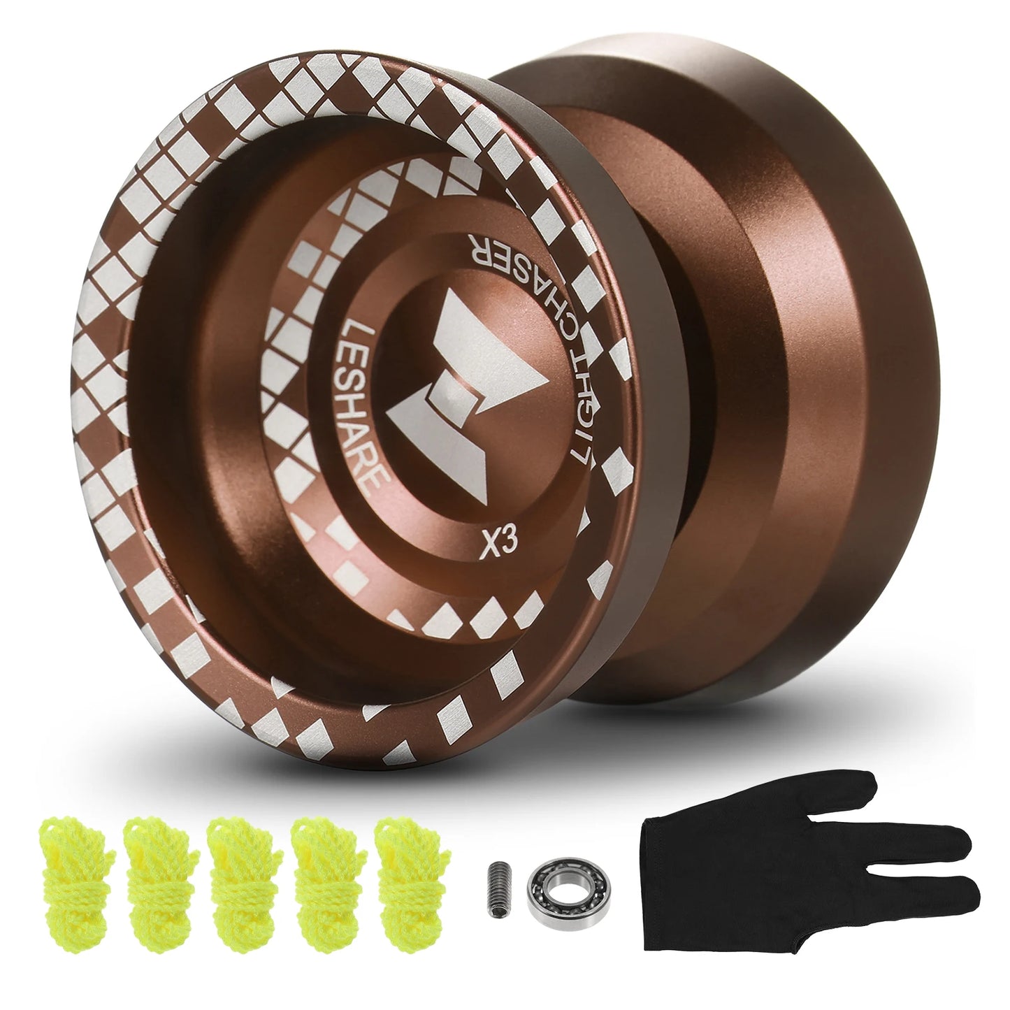 Yo-Yo | Aluminum Alloy | Unresponsive Bearing | 55mm Diameter