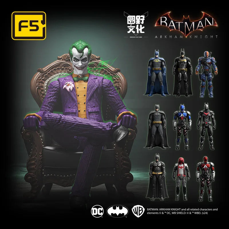 Action Figure | Batman Arkham Knight | Blind Box | Joker Red Hood Deathstroke