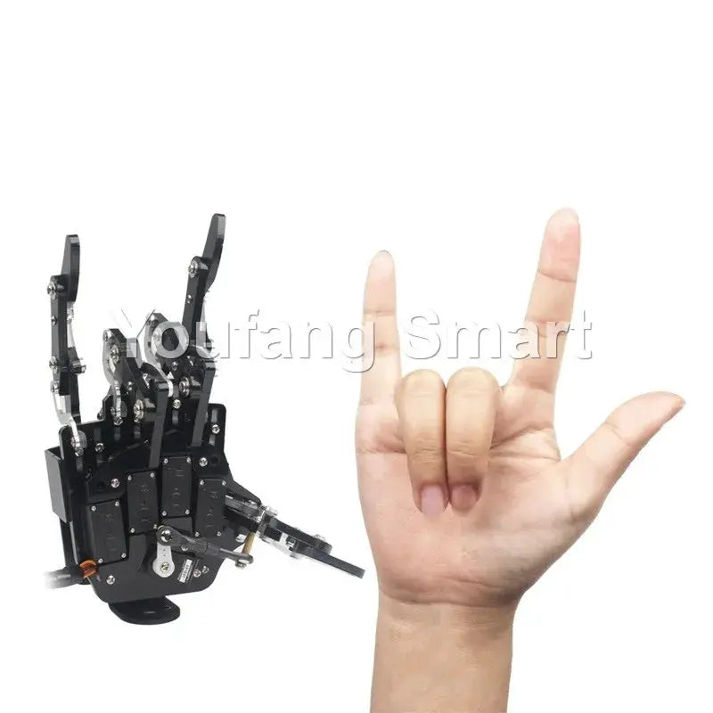 STEM For Arduino STM32 Bionic Robot Palm Hand Manipulator Open Source Code 5 Hands Educational Kit with Ps2/Somatosensory Gloves - ToylandEU