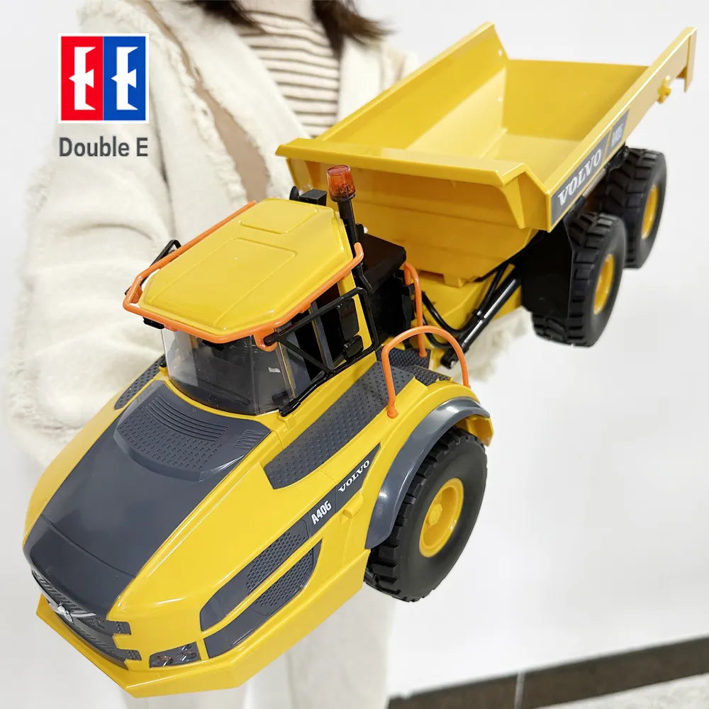Large 1:20 Scale Volvo A40G RC Dumper Truck with Remote Control - ToylandEU