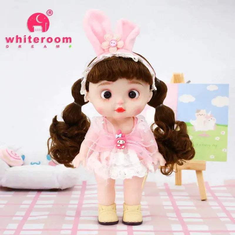 Reborn Baby Doll 25cm Cute Fat Cheeky Girl Gift Deluxe - ToylandEU