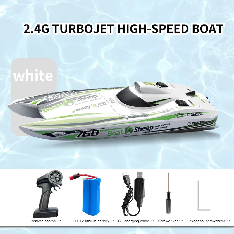 RC Boat | Brushless Motor | 2.4 GHz Remote | 30 kph Speed