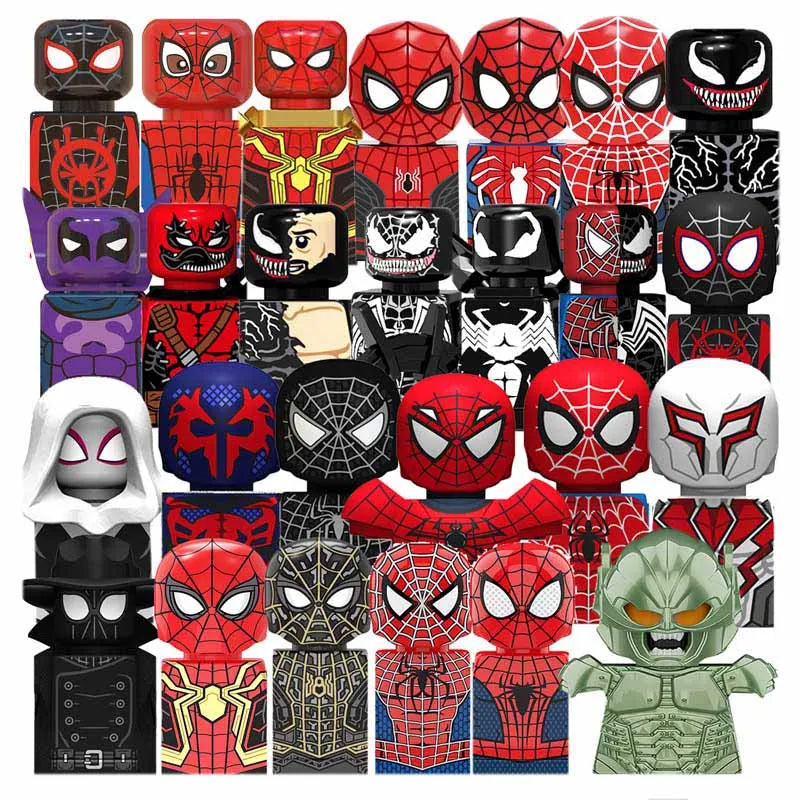 Heros Movies Series Building Blocks Spiders-Man - KT1010 1016 KT1055 - ToylandEU