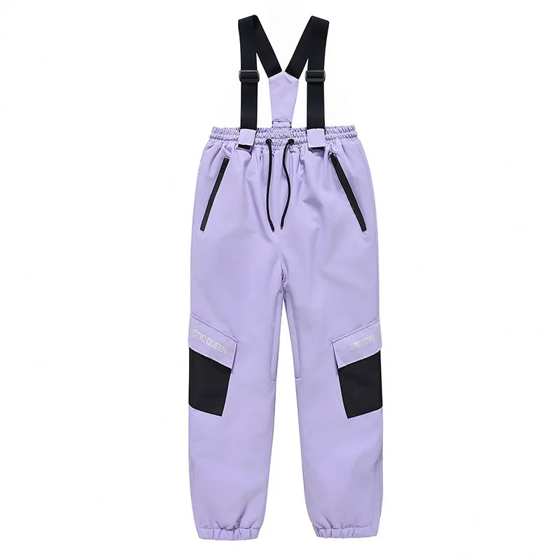 Kids Ski Bibs | Waterproof Insulated | Breathable Thermal | Unisex Youth