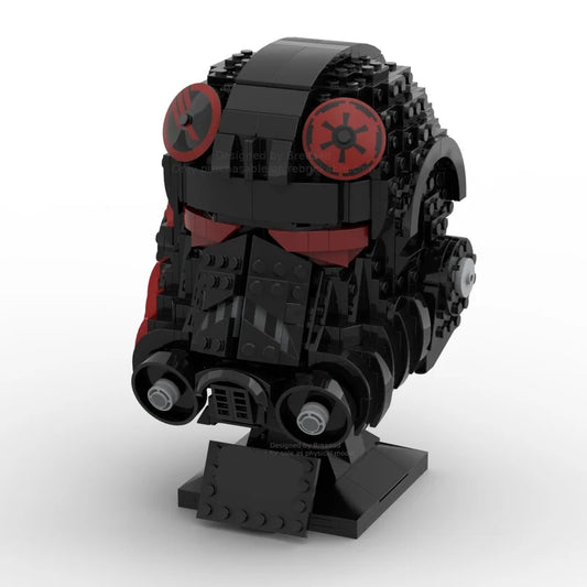 Building Blocks Helmet | Poseable Joint Design | Compatible Plastic Bricks | 14 Plus Age