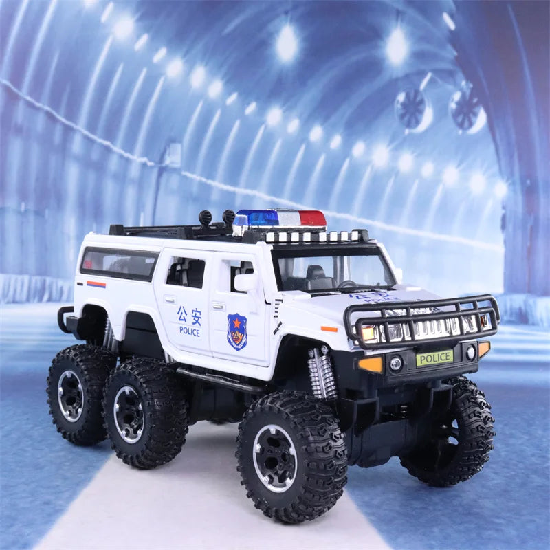 1:32 Scale Nicce Hummer H2 6*6 Big Tire Alloy Diecast Metal Toy Car Model ToylandEU.com Toyland EU