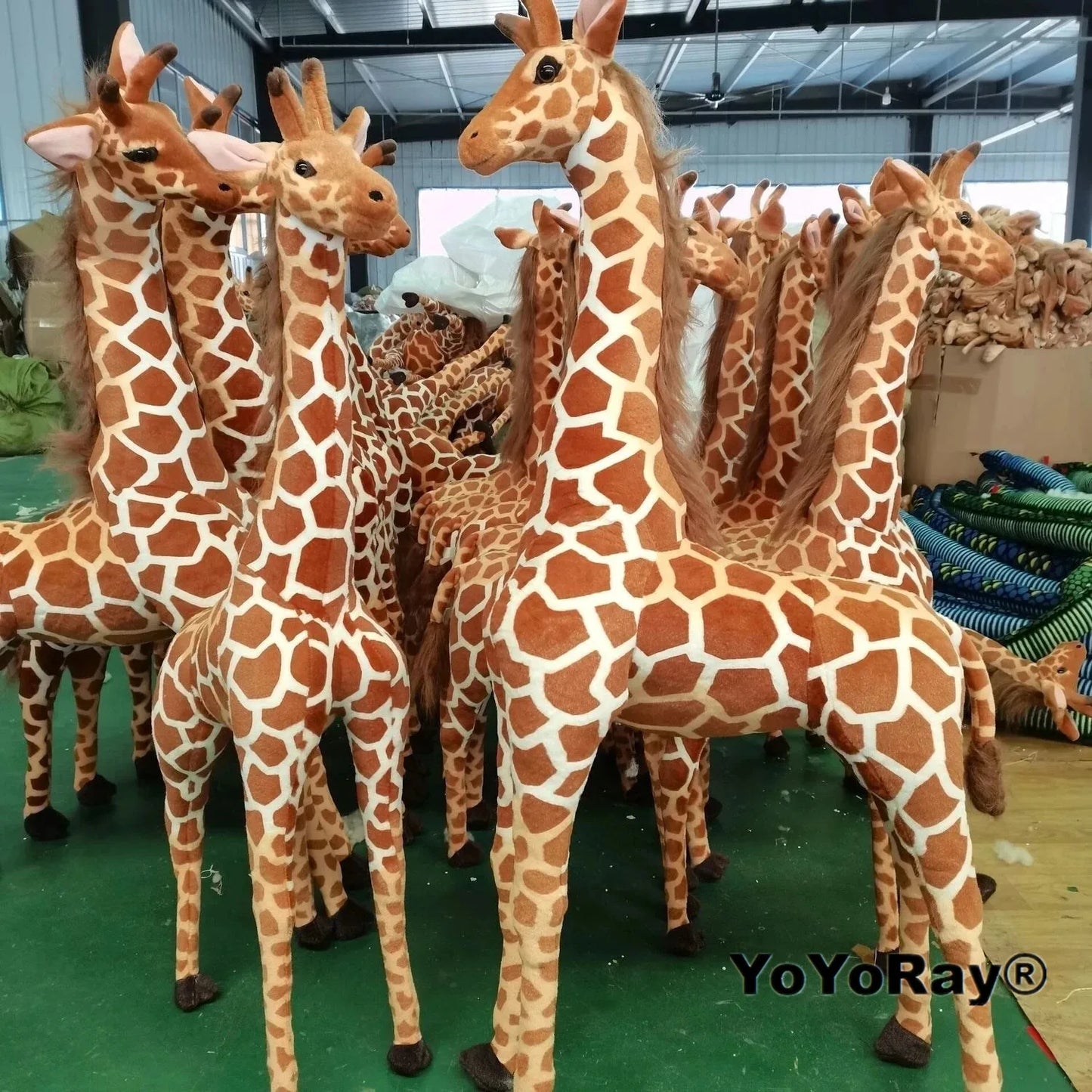 Giraffe Plush Toy | Size 35-120 cm | PP Cotton Filling | Unisex Decor Gift