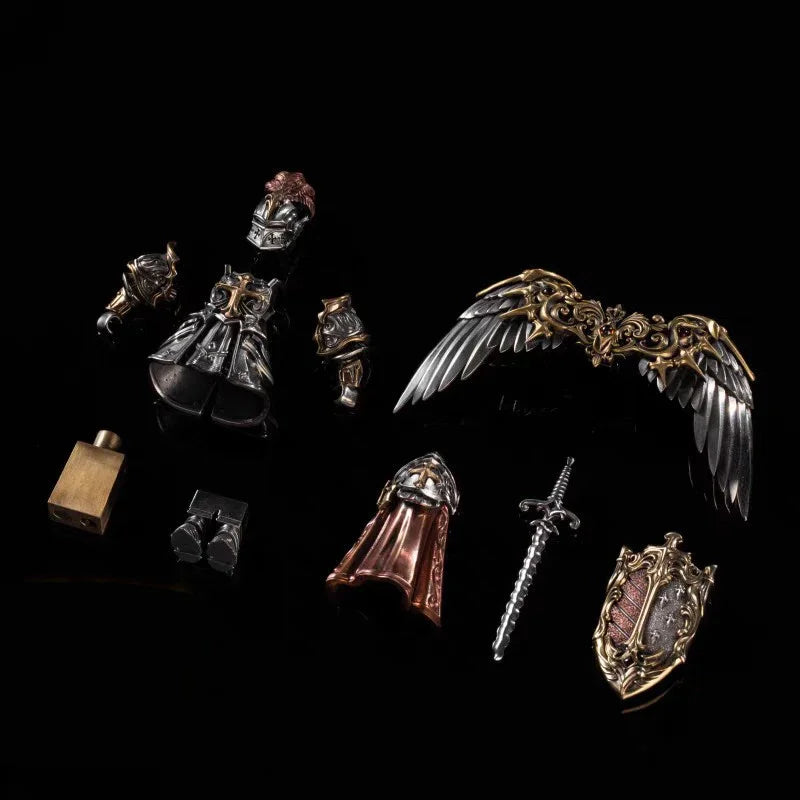 Magnetic Building Blocks | LEGO-Compatible | Detachable Spartan Warrior MOC