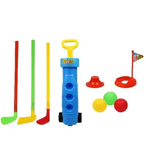 Kids Outdoor Mini Golf Set for Backyard Fun with Golf Cart ToylandEU.com Toyland EU