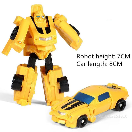 Mini Transformation Robot Kit Toys Models 2 In 1 Deformed Car Toy ToylandEU.com Toyland EU