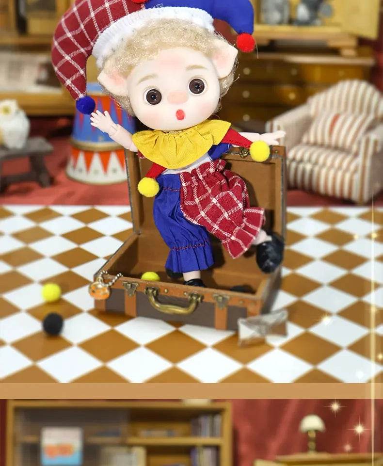 Ob11 Bjd Doll Boy Pig Face Piggy Ball-jointed Mini Doll Gift - ToylandEU