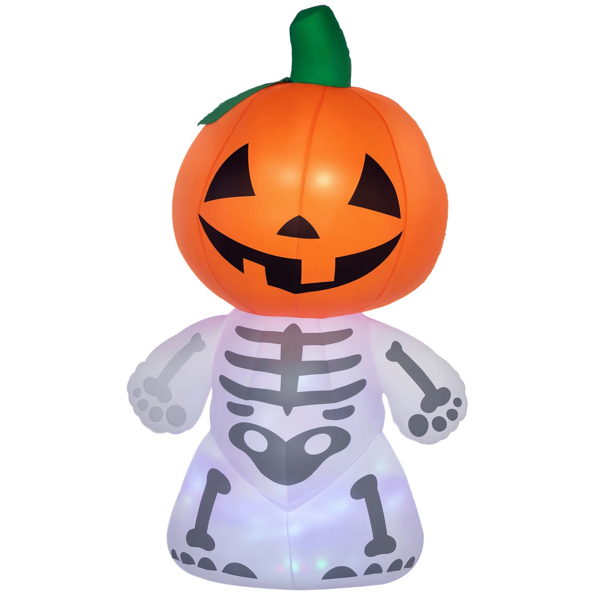 Inflatable Pumpkin Man | 6 Foot | Led Lights | Halloween Outdoor