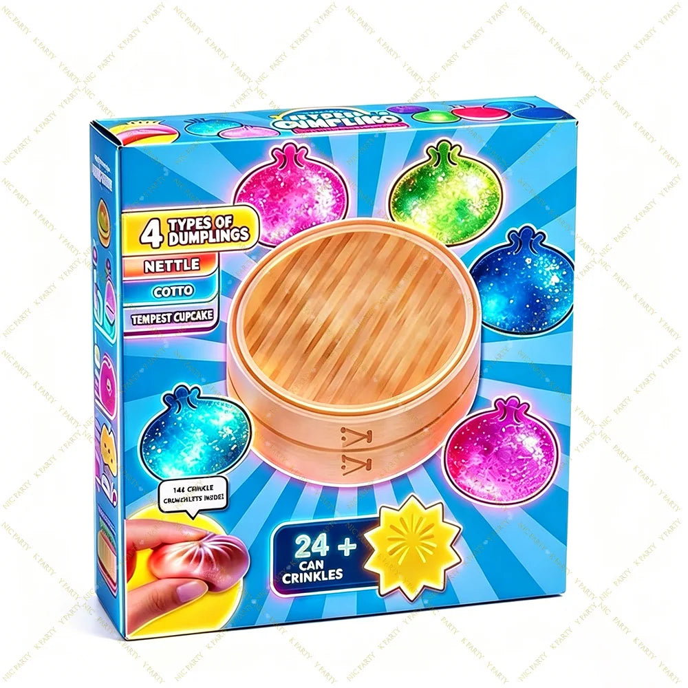 Dumpling Squishy Advent Calendar | Slow Rise | Blind Box | 24Pcs Xmas Gift