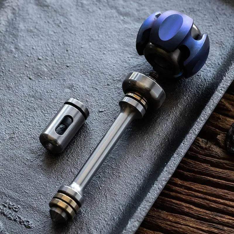 LAUTIE Fingertip Gyro NOIZ C-NANO EDC Out Of Print Decompression Luminous Metal Fidget Toy - ToylandEU