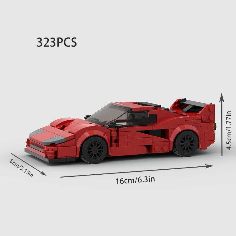 Premium Building Blocks Supercar Technique Model For Kids - ToylandEU