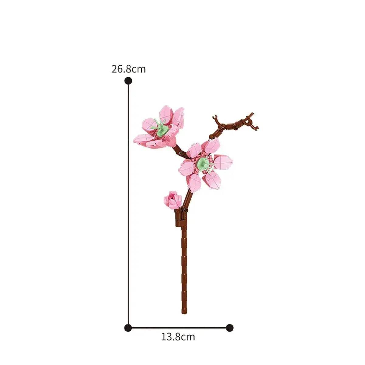 Eternal Block Flower Assembly Bouquet Desktop Decoration Toy - ToylandEU
