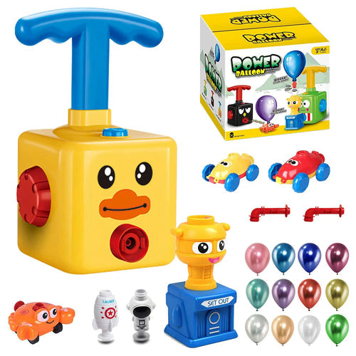 Balloon Launcher Children's Car and Rocket Toy Set with Pump and Party Accessories ToylandEU.com Toyland EU