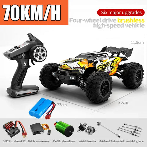 4WD RC Car 4x4 Off Road Drift Racing Cars 50 or 80KM/h Super Brushless ToylandEU.com Toyland EU