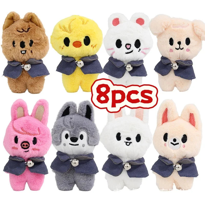 Kpop Plushies Skzoo 12cm Stay Plush Stuffed Animal Keychain Pendant