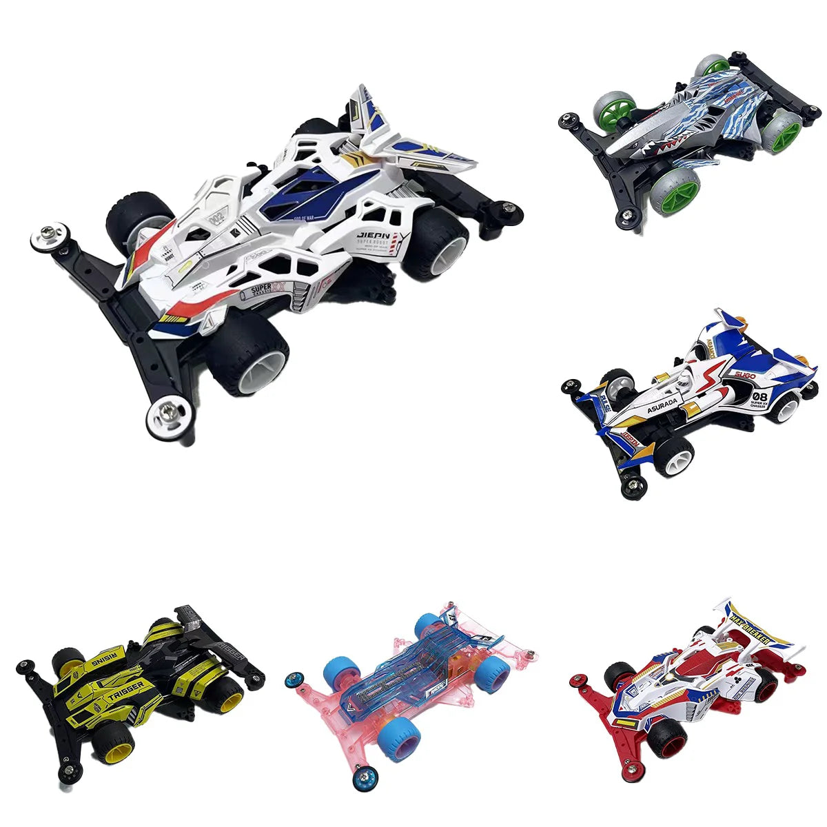 Mini 4WD Car | 1/32 Scale | Assembly Kit | Recommended Age 14 Plus