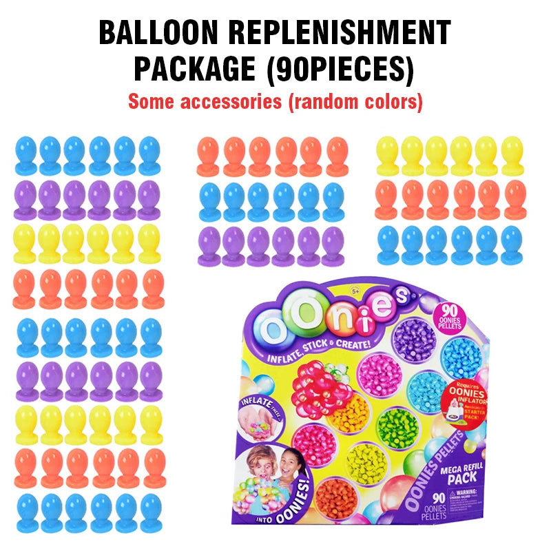 DIY Balloon Kit | Child Safe Craft Kit | Inflatable Toy Set | Ages 3 and Up