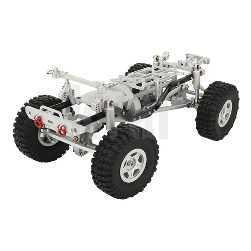 Metal Upgrade Car Frame with Double Front Axles For AXIAL 1/24 SCX24 ToylandEU.com Toyland EU