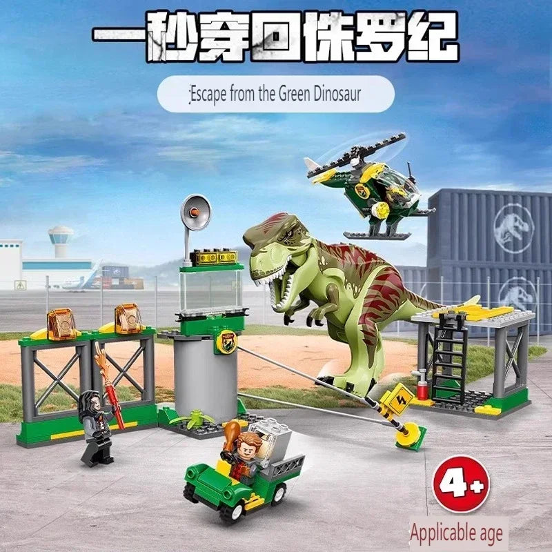 Dinosaur Building Blocks Air Mission Compatible Set 76976
