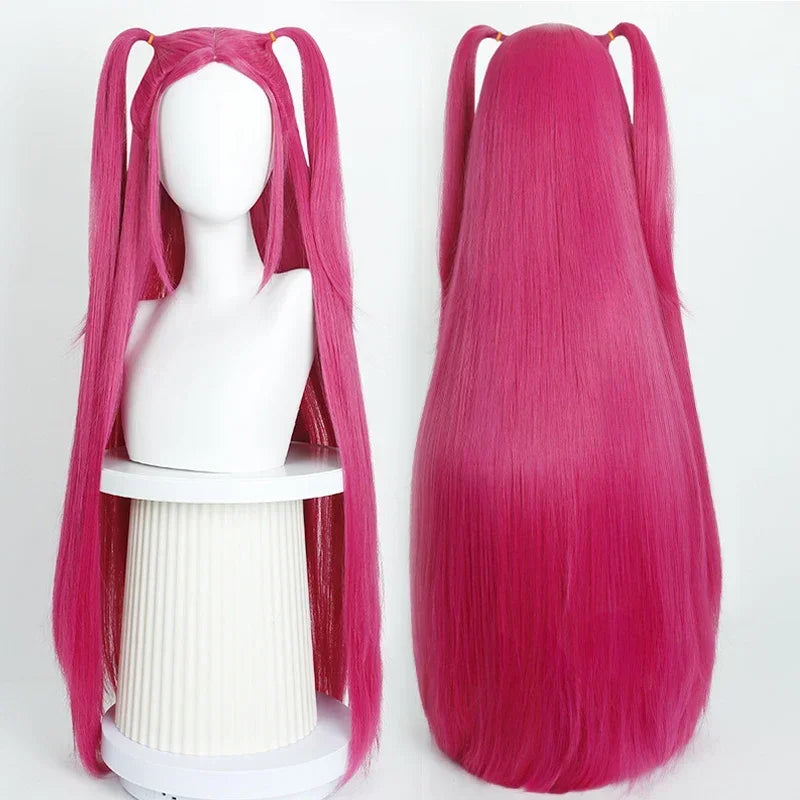 Cosplay Wig | Long Hair | Heat Resistant Synthetic Fiber | Purple Black Red