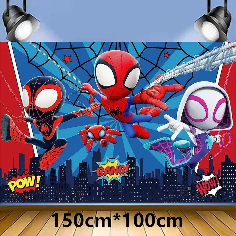 Balloon | Spider Web Friends Theme | Latex Balloon | 1Pc