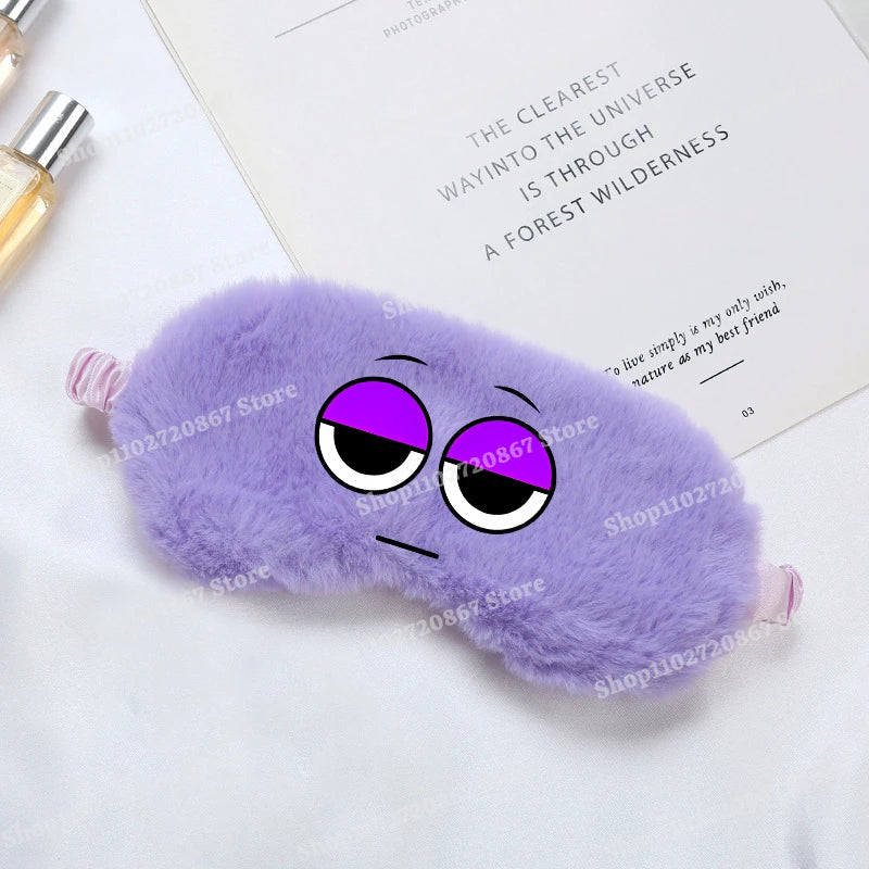 Plush Eye Mask | Breathable Soft Fabric | Game Theme | Unisex Adult Use