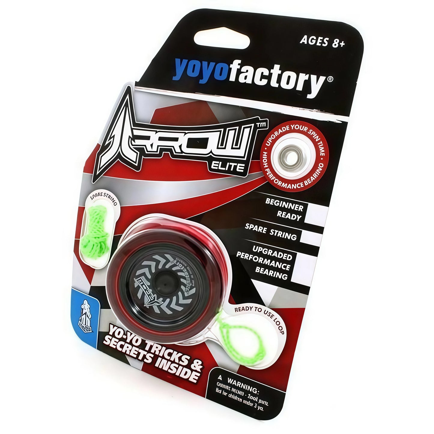 Yo-Yo | Plastic | Dual Mode: Responsive and Unresponsive | Spare Bearing