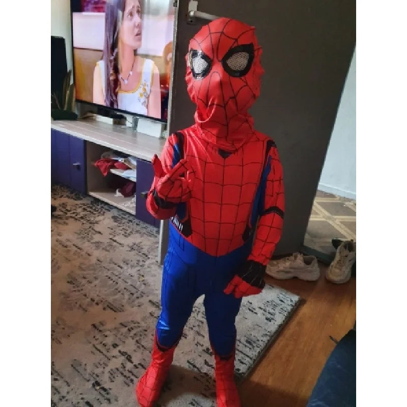 Spiderman Costume | Quick Pull Jumpsuit | Toylandeu™