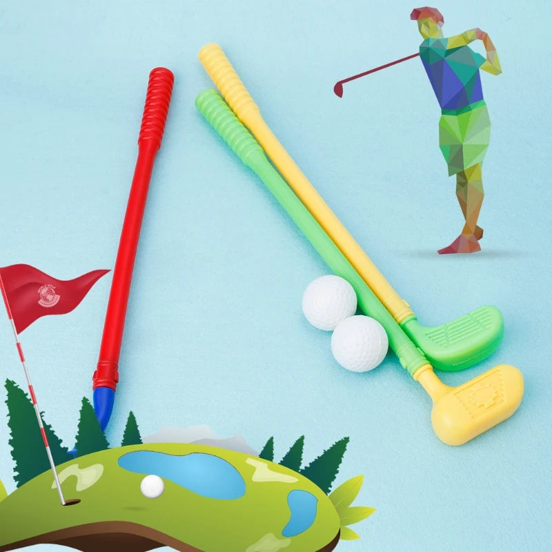 Mini Golf Club Toy Set for Children and Family Indoor Game - ToylandEU