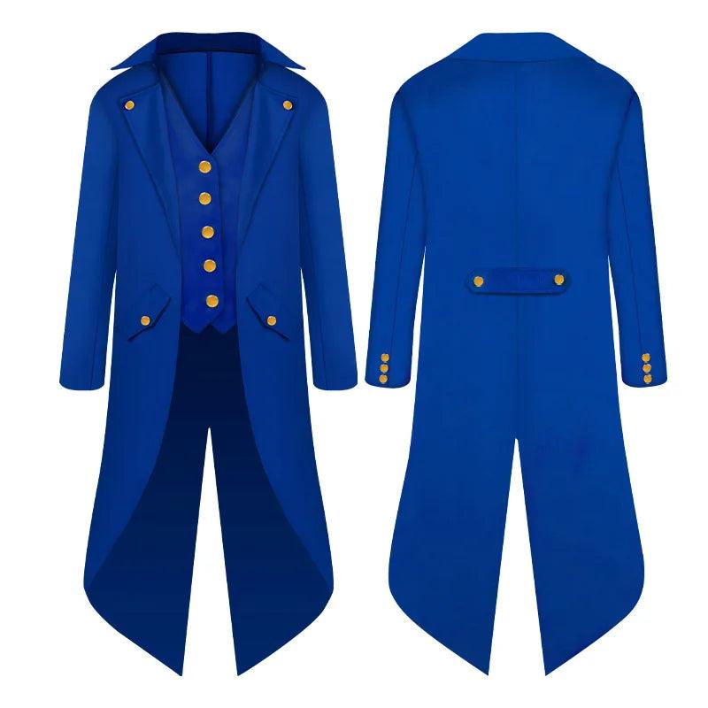 Gothic Cotton Tailcoat | Cosplay Ready | Toylandeu™