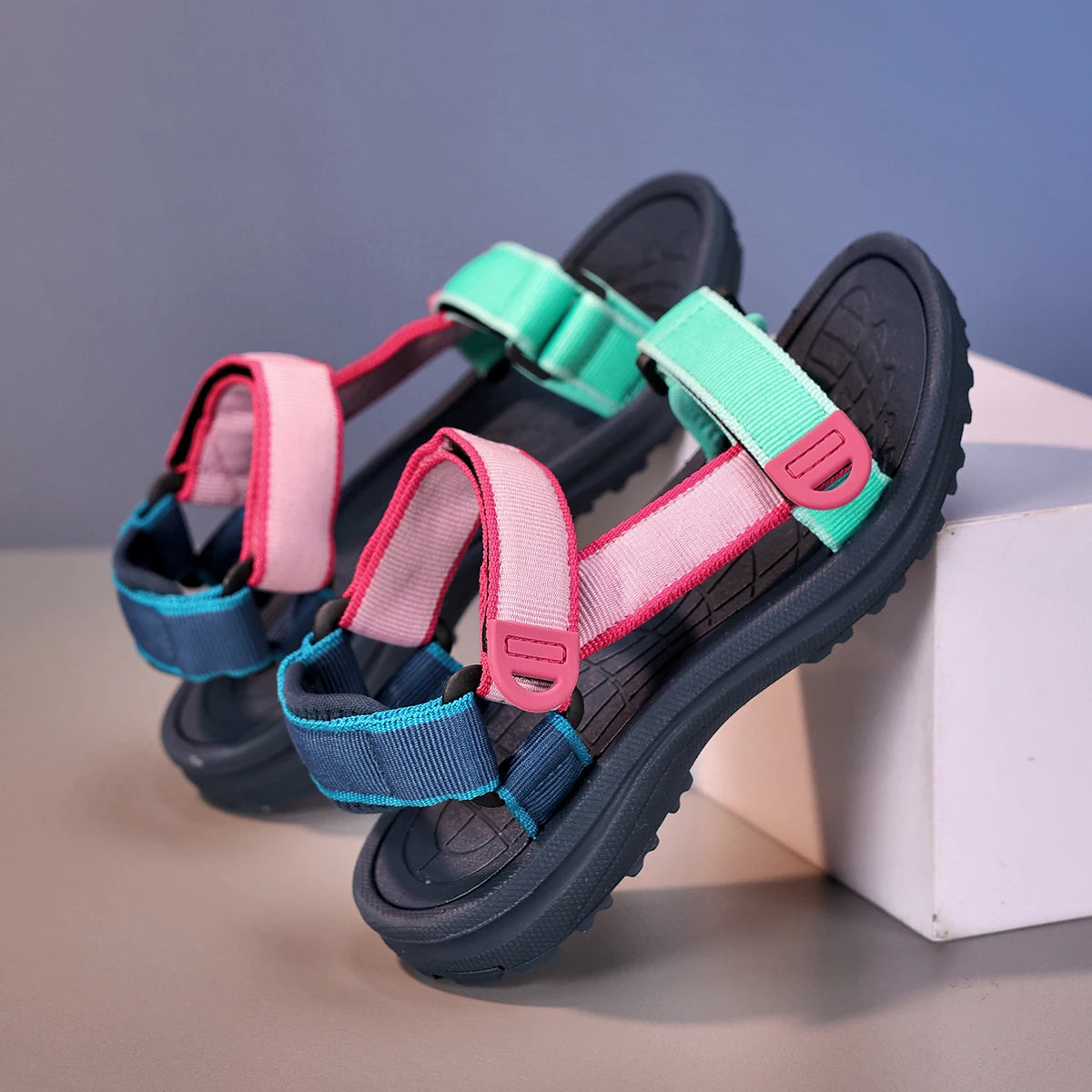 Kids Sandals | Pink Breathable | Non-Slip Outdoor Beach | All Kids Sizes
