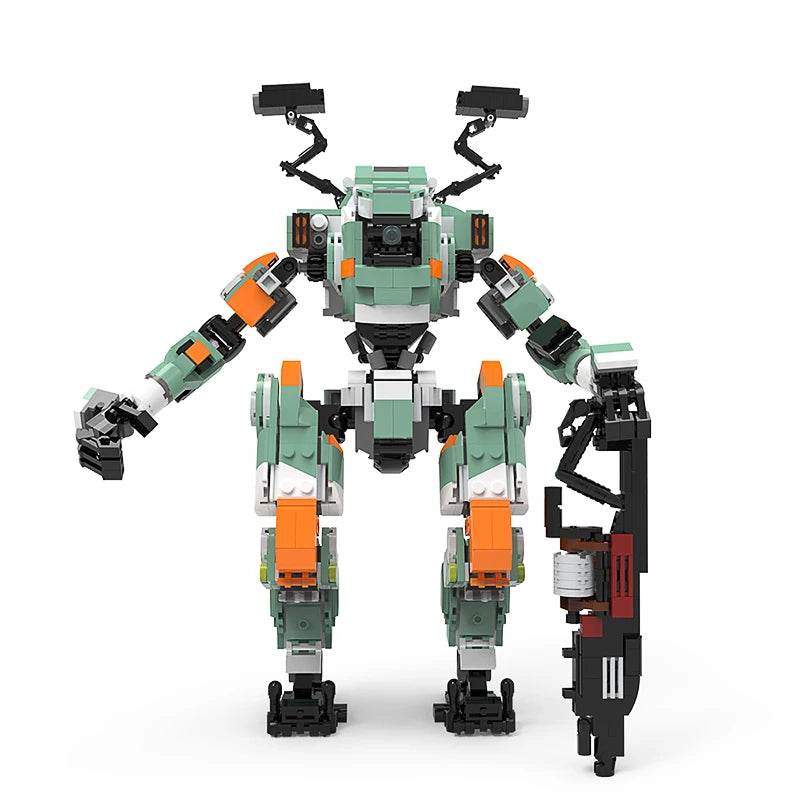 BuildMoc Titanfalls 2 Ion-class Titan Reaper Titan BT-7274 Set - ToylandEU
