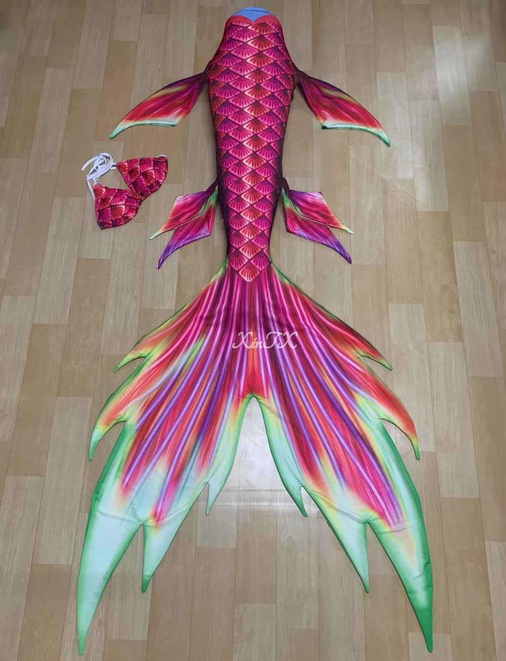 Mermaid Tail Costume | Color Black Pearl | Material Polyester Elastane | Unisex