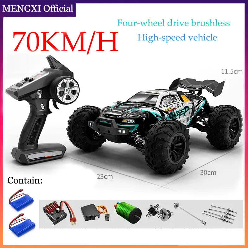 4WD RC Car 4x4 Off Road Drift Racing Cars 50 or 80KM/h Super Brushless