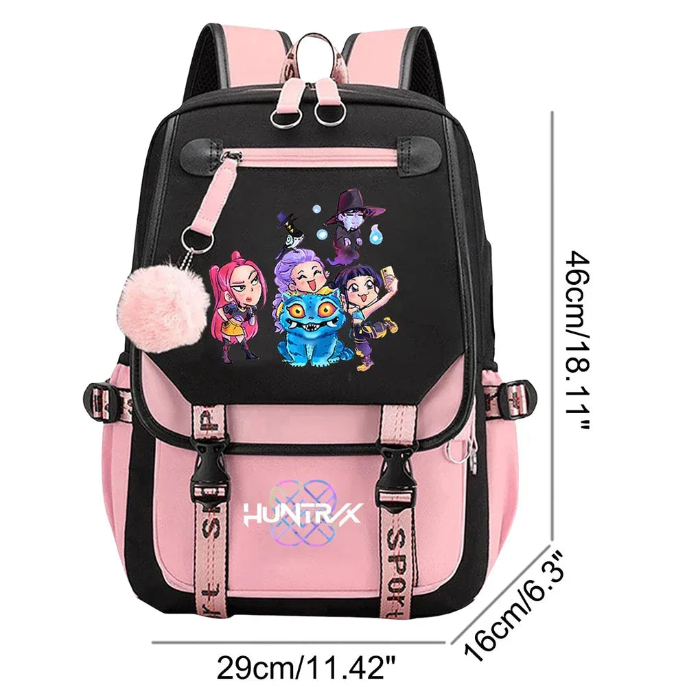 Demon Slayer Backpack With USB Charging And Large Capacity - ToylandEU
