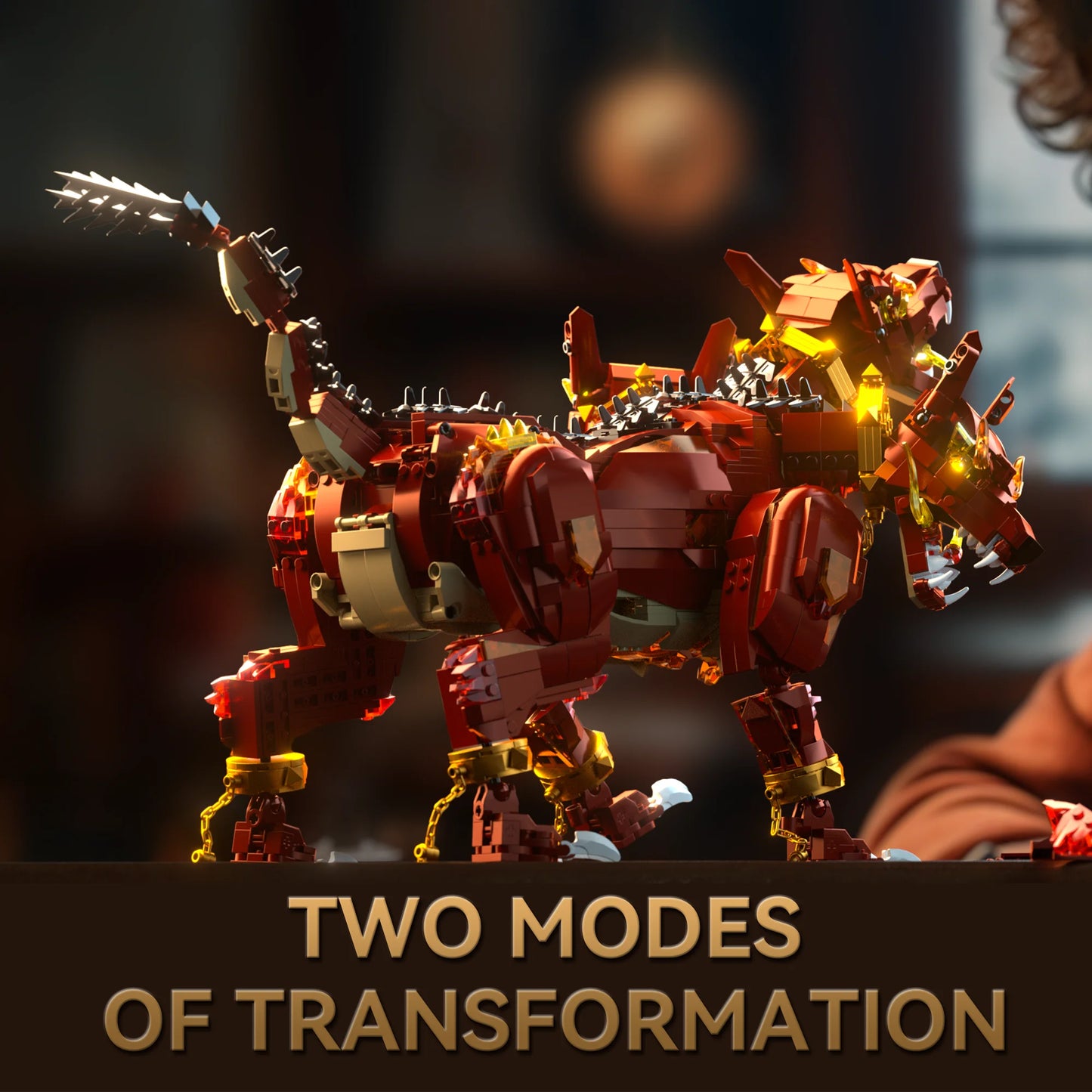 Building Block Set | Cerberus Inferno MOC | Lego Compatible | Small Bricks