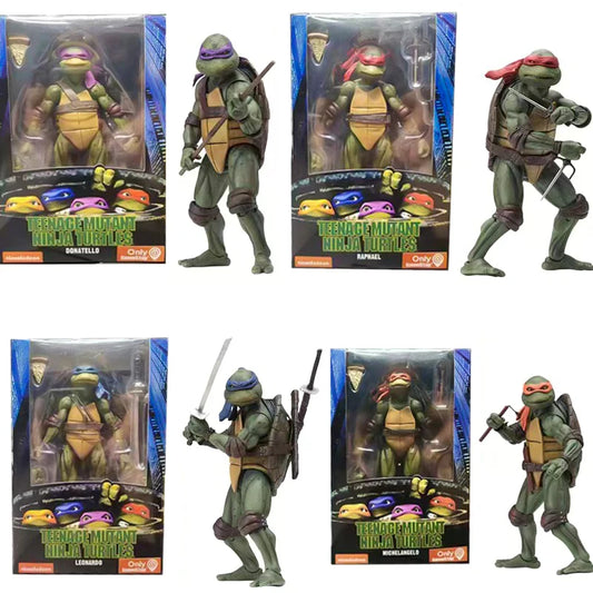 TMNT Movie Edition Ninja Turtles Action Figure - Collectible Model Toy