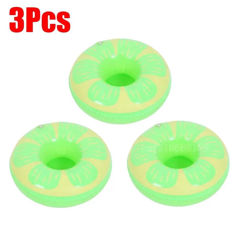 1-5Pcs Floating Cup Inflatable Flamingo Drinks Cup Holder Pool Float Bar Coasters Floatation Devices Pink Toy Drink Holder - ToylandEU