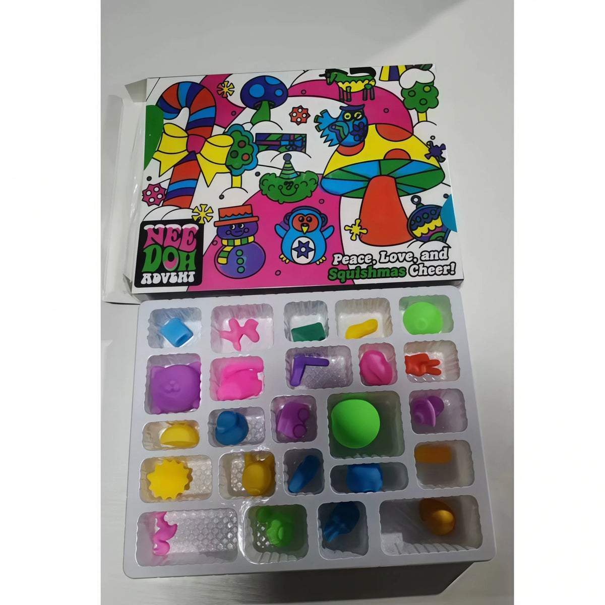 Spooky Squishy Advent Calendar | 13 Days Mini Fidgets | Slow Rise Stress Relief
