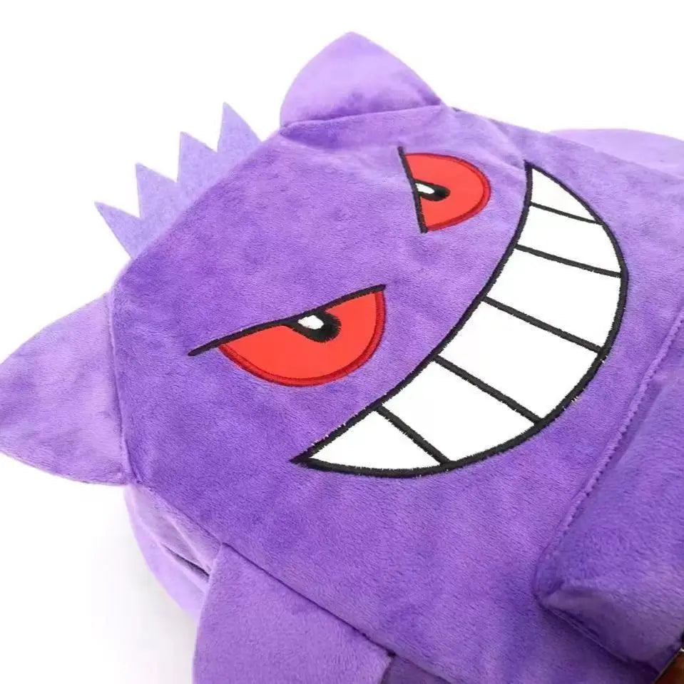 Kawaii Pokemon Backpack Cute Japanese Style Plush Bag Gengar Backpack - ToylandEU