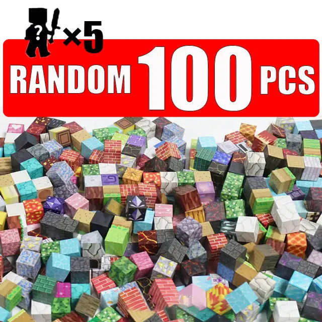 Magnetic Building Blocks | Mine World Cubes | STEM Cubes | 10-500 PCS