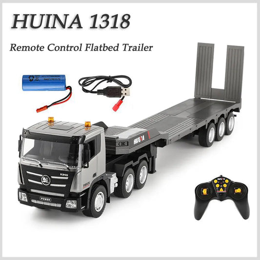 Huina 1318 1:24 RC Trailer Truck Tractor with 2.4G Remote Control